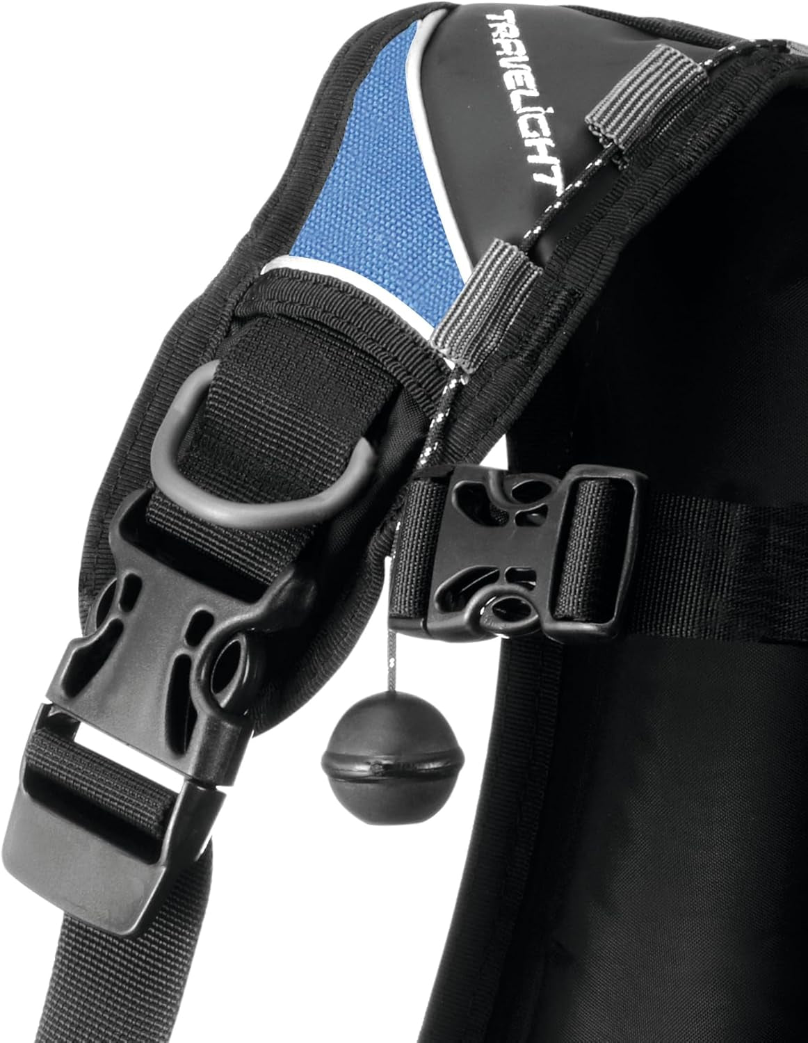 Lightest Travel Scuba Diving BCD - Folds Completely to save Space - Fully Accessorised: 8 D-Rings, 2 Wide Side Pockets, 2 Rear Trim Pockets - High Lift Capacity - Travelight: Designed in Italy