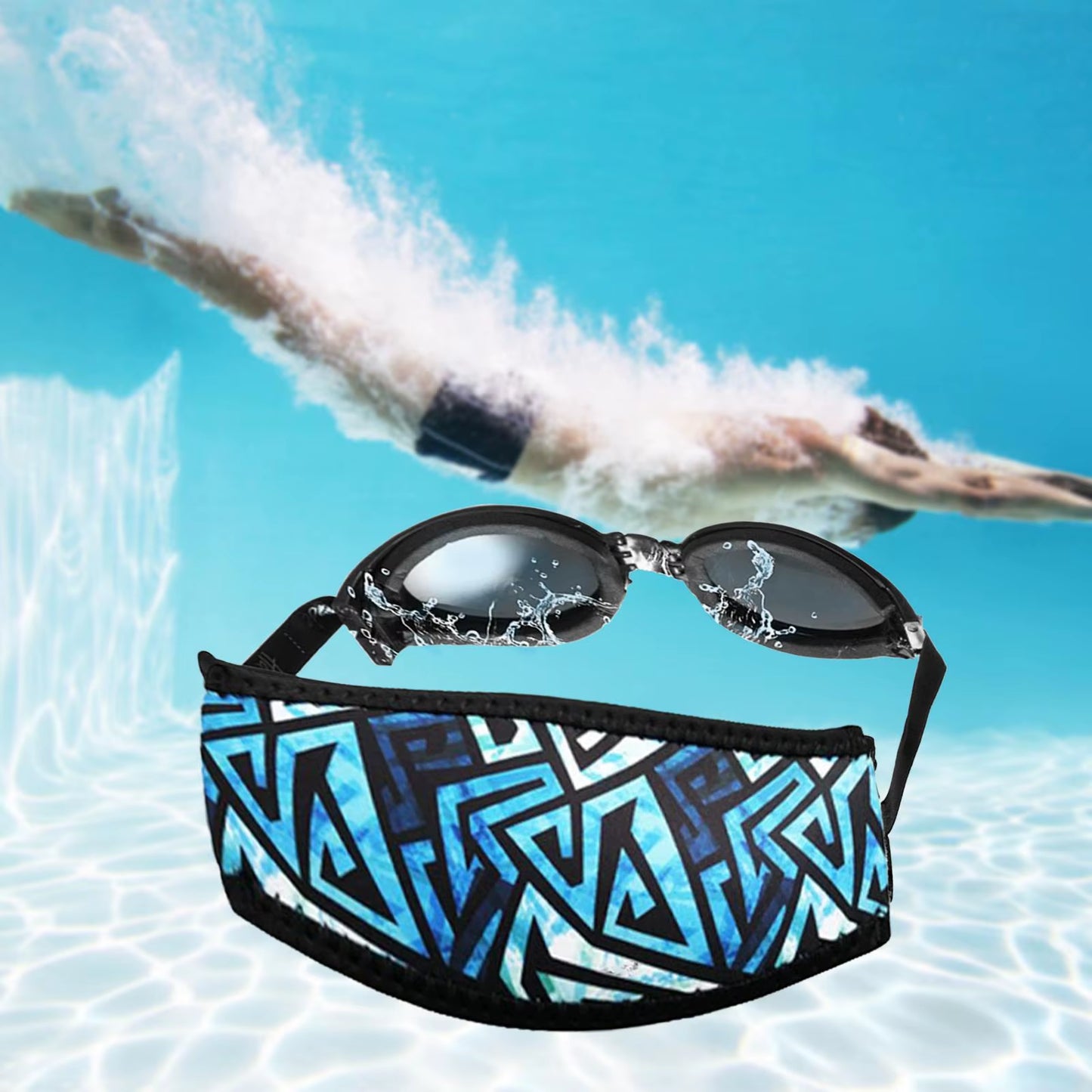 Dive Mask Strap Cover Neoprene Easily Install Diving Glasses Strap Cover