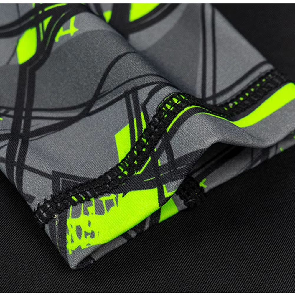 Men Diving Suit Long Sleeve Sunscreen Diving Skin Clothes Snorkeling Surfing Swimsuit with Zipper Elastic Water Sports Equipment