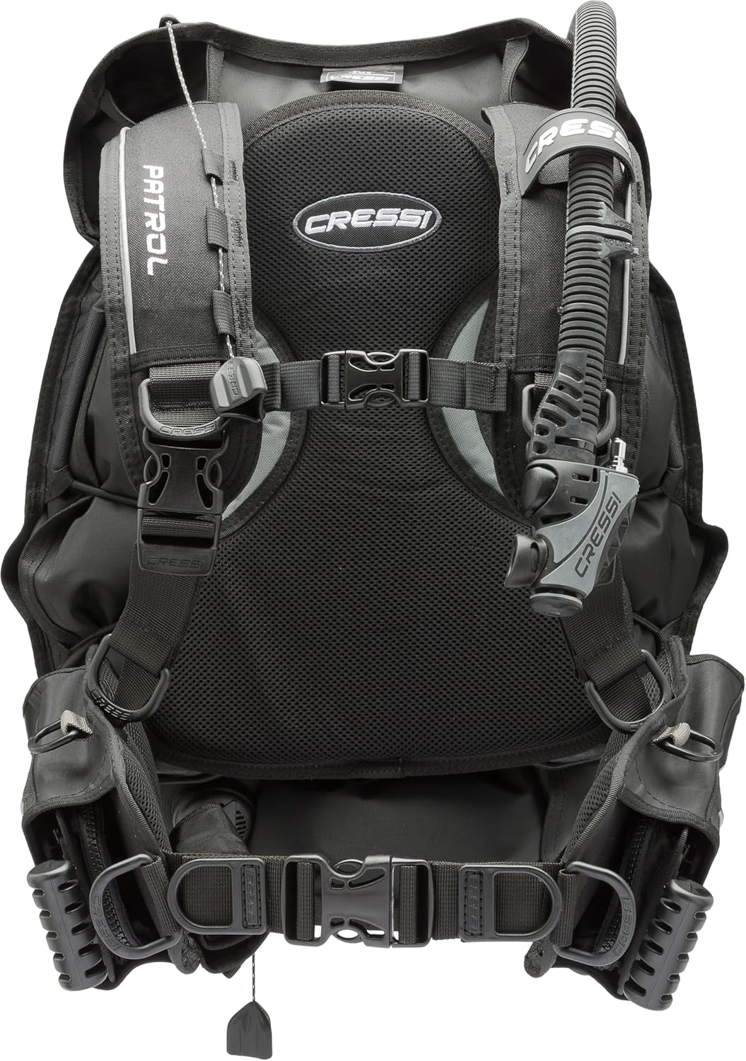 Travel-Friendly Light Back Inflation BCD for Scuba Diving | Patrol: Designed in Italy