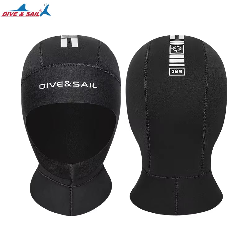 Wholesale 3Mm Neoprene Hat Unisex Cold Proof Scuba Diving Cap Winter Keep Warm Diving Hood for Spearfishing Snorkeling Surfing