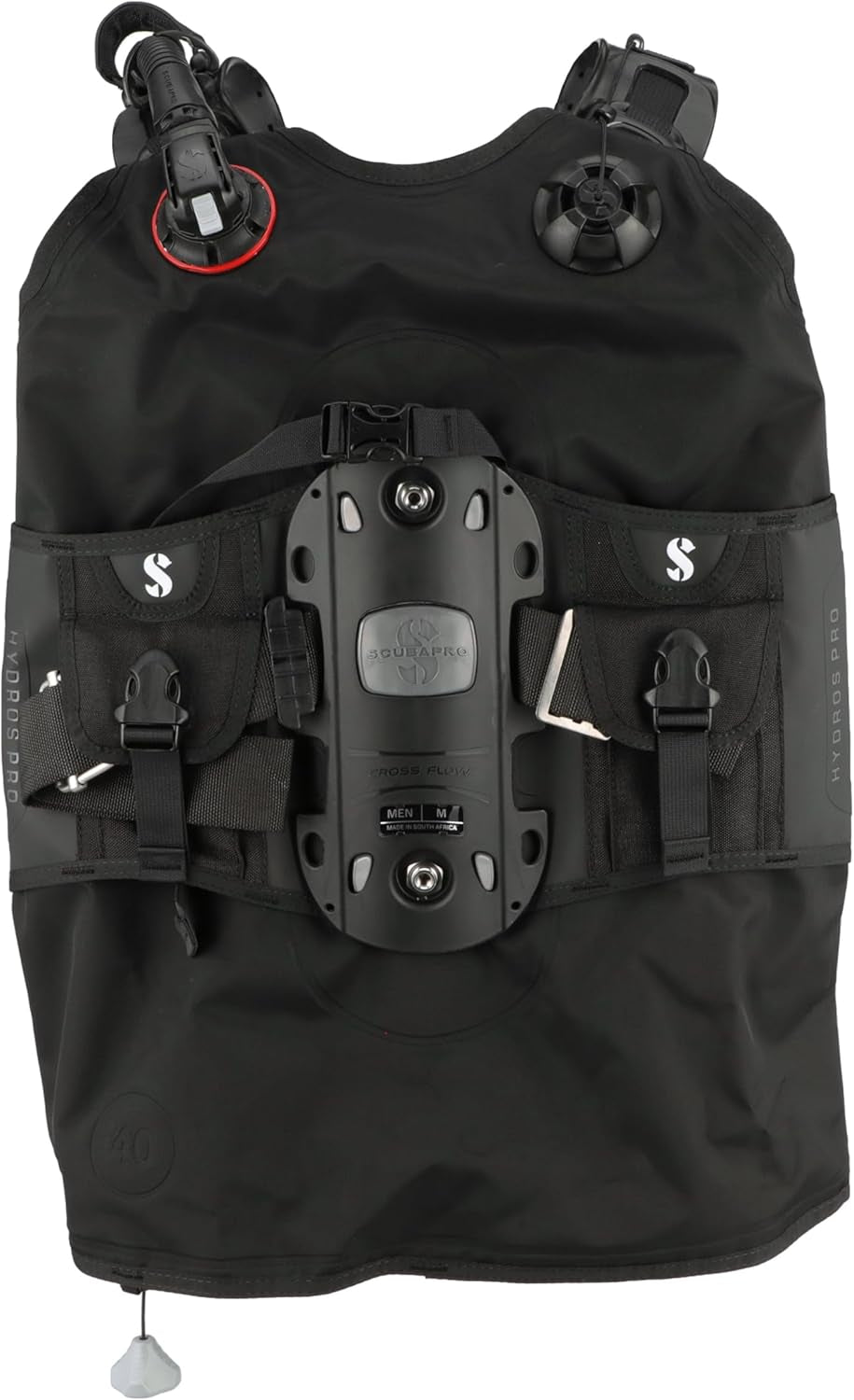 Hydros Pro Men’S Back Inflated Scuba BCD Recreational and Travel Scuba Diving
