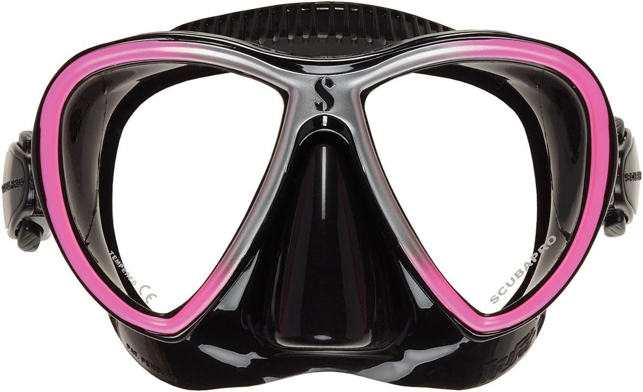 Synergy Twin Trufit Diving Mask (Pink/Silver)