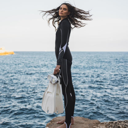 GO Travel Scuba Diving Fin for Snorkeling and Swimming, Open Heel Strap