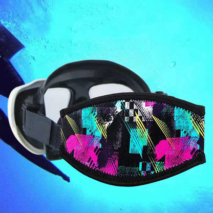 Dive Mask Strap Cover Neoprene Easily Install Diving Glasses Strap Cover