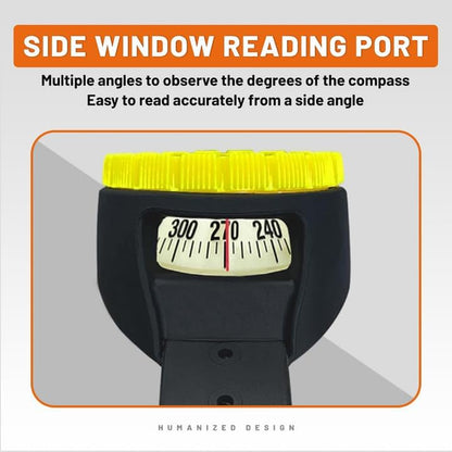 Dive Compass AF-Q60A Waterproof, Durable, Compact. Wrist Strap Type Compass for Sailing, Diving, Wrist Strap Type