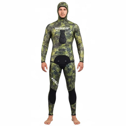 Wetsuits Men Spearfishing Suit Diving 3Mm Open Cell Wetsuit Wet Neoprene Camouflage