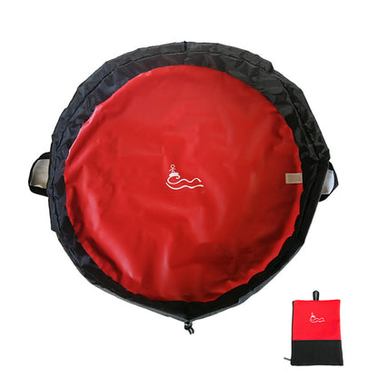 Separate Dry and Wet Surfboard Diving Change Clothes Wet Swimming Storage Bag