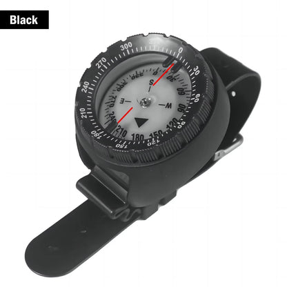 Digital Underwater 50M Diving Compass Professional Waterproof Navigator Digital Scuba Luminous Balanced Watch for Swimming