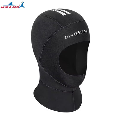 Wholesale 3Mm Neoprene Hat Unisex Cold Proof Scuba Diving Cap Winter Keep Warm Diving Hood for Spearfishing Snorkeling Surfing