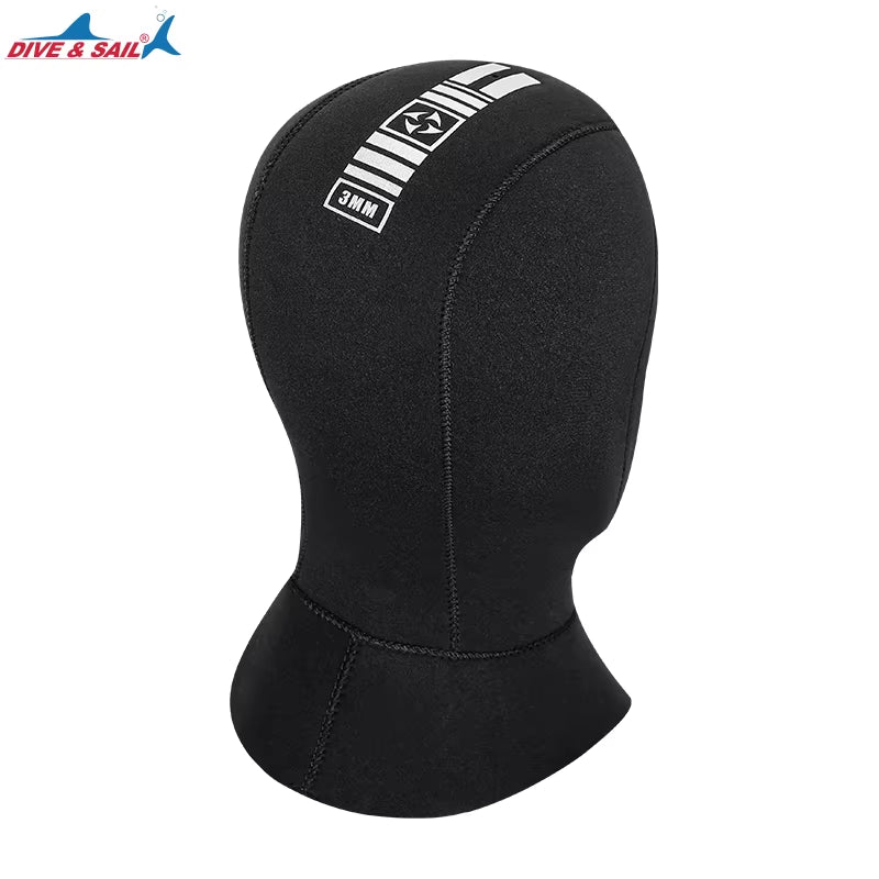 Wholesale 3Mm Neoprene Hat Unisex Cold Proof Scuba Diving Cap Winter Keep Warm Diving Hood for Spearfishing Snorkeling Surfing